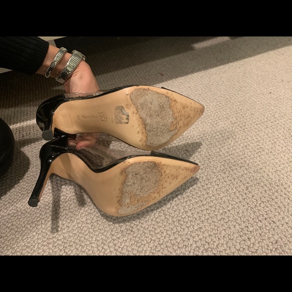 Gianvito Rossi plexiglass 36 black PUMPS PVC - Picture 7 of 12